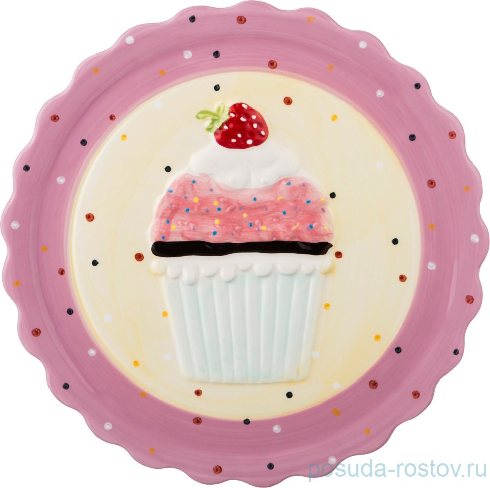 Блюдо 29,5 см круглое "пирожное" / 192279 Блюдо 29,5 см круглое "пирожное" / 192279