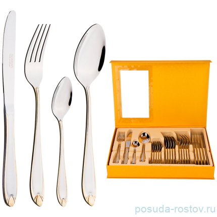 Столовые приборы 24 предмета на 6 персон &quot;Agness&quot; / 197709
