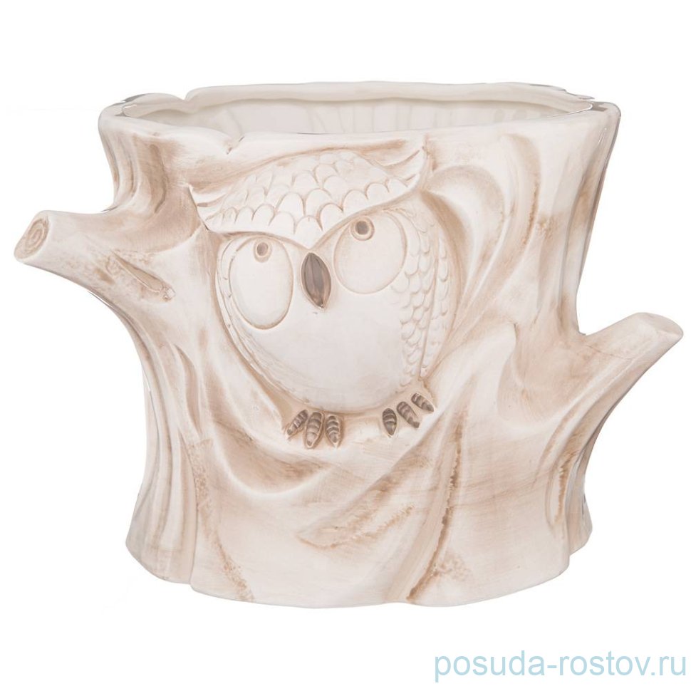 Кашпо для цветов 22 х 19 х 17 см "Сова" / 225700