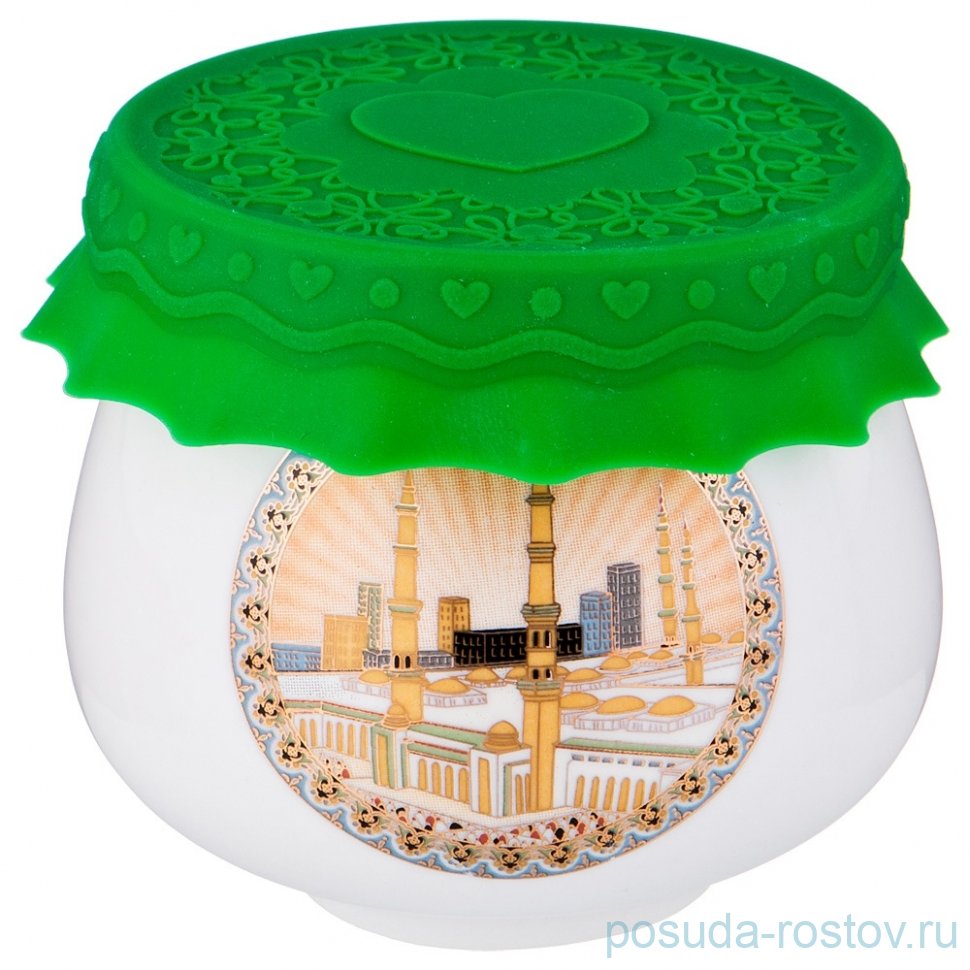 Емкость для меда/варенья 180 мл с силиконовой крышкой "Сура" / 190440