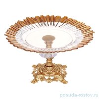 Блюдо 20 см круглое н/н &quot;Aurora /Золото&quot; / 339181