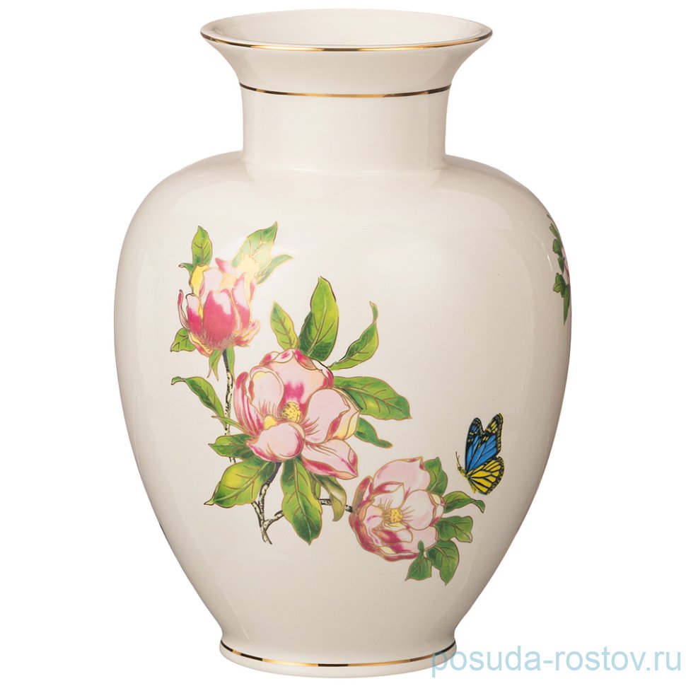 Ваза для цветов 32 см "Бабочки" / 268982