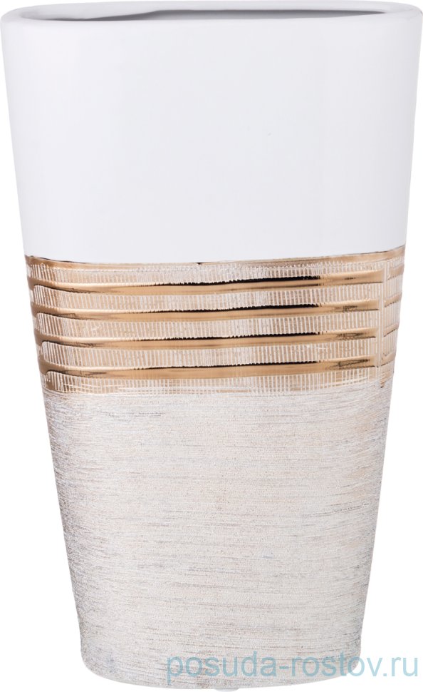 Ваза для цветов 20,6 х 9 х 34 см "Селебрити" / 206299 Ваза для цветов 20,6 х 9 х 34 см "Селебрити" / 206299