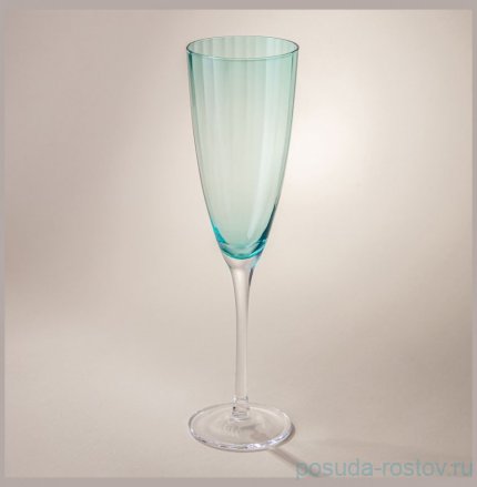 Бокалы для шампанского 290 мл 2 шт &quot;mirage emerald&quot; / 343529