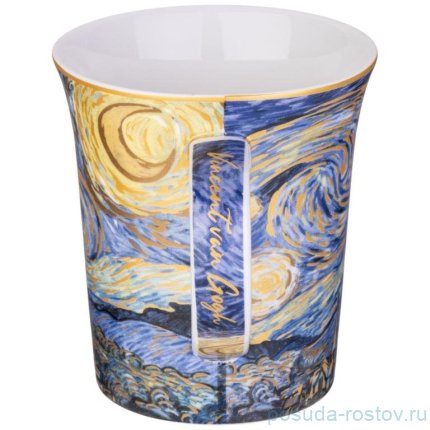 Кружка 420 мл &quot;Звёздная ночь (В. Ван Гог)&quot; / 350094