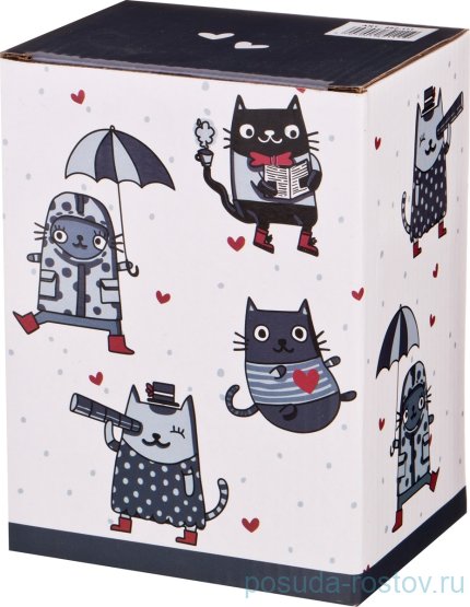 Кружка 500 мл &quot;кошки&quot; / 191372