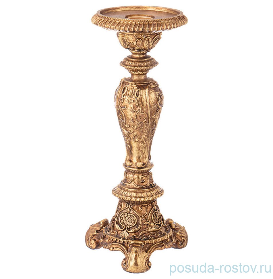 Подсвечник 11,5 х 11 х 27 см "Рококо" / 313469 Подсвечник 11,5 х 11 х 27 см "Рококо" / 313469