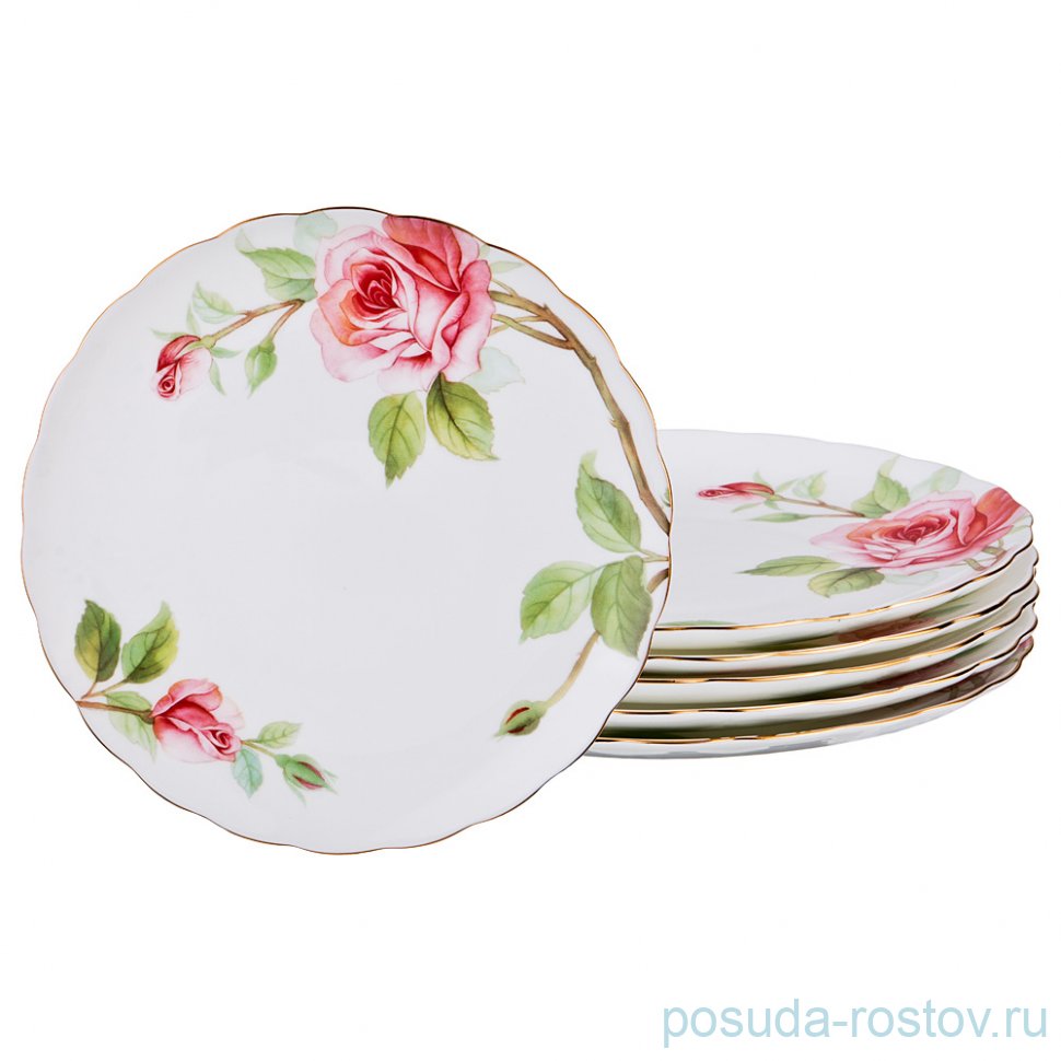 Набор тарелок 20 см 6 шт "Амелия" / 187849