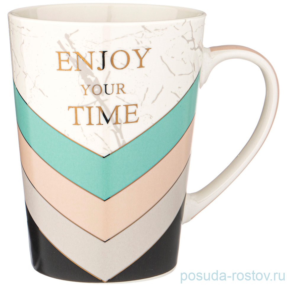 Кружка 520 мл "Break time /Enjoy your time" / 275388