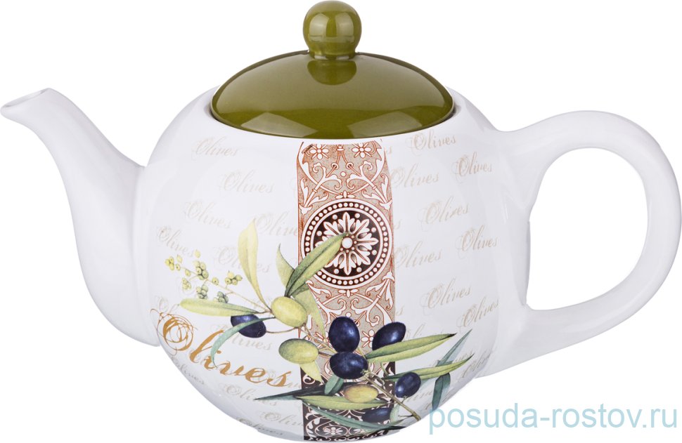 Заварочный чайник 900 мл "Оливки" / 198624