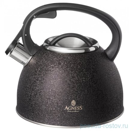 Чайник 2,5 л со свистком black индукционное дно &quot;Teekessel&quot; / 314150