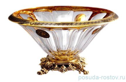 Ваза для фруктов 33 см &quot;Провенза Блэк /Медуза&quot; панел 12096 / 001267