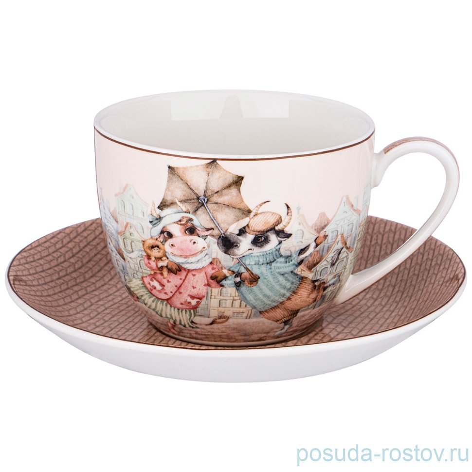 Чайная пара 380 мл 1 шт "Рандеву" / 228583 Чайная пара 380 мл 1 шт "Рандеву" / 228583