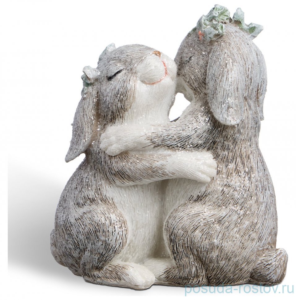 Статуэтка 11,5 х 6,5 х 12 см "Кролики" / 378886 Статуэтка 11,5 х 6,5 х 12 см "Кролики" / 378886