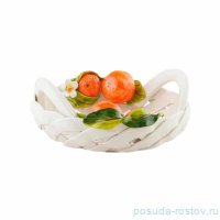 Фруктовница 24 см с ручками &quot;Апельсины&quot; / 340938