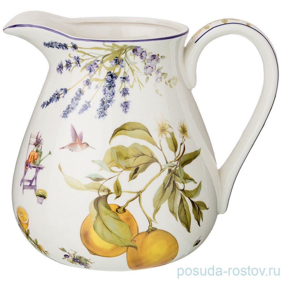 Кувшин для воды 1 л "Прованс /Лимоны" / 196690 Кувшин для воды 1 л "Прованс /Лимоны" / 196690