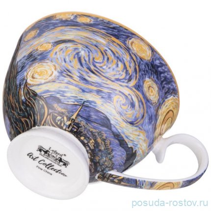 Чайная пара 250 мл &quot;Звёздная ночь (В. Ван Гог)&quot; / 350102