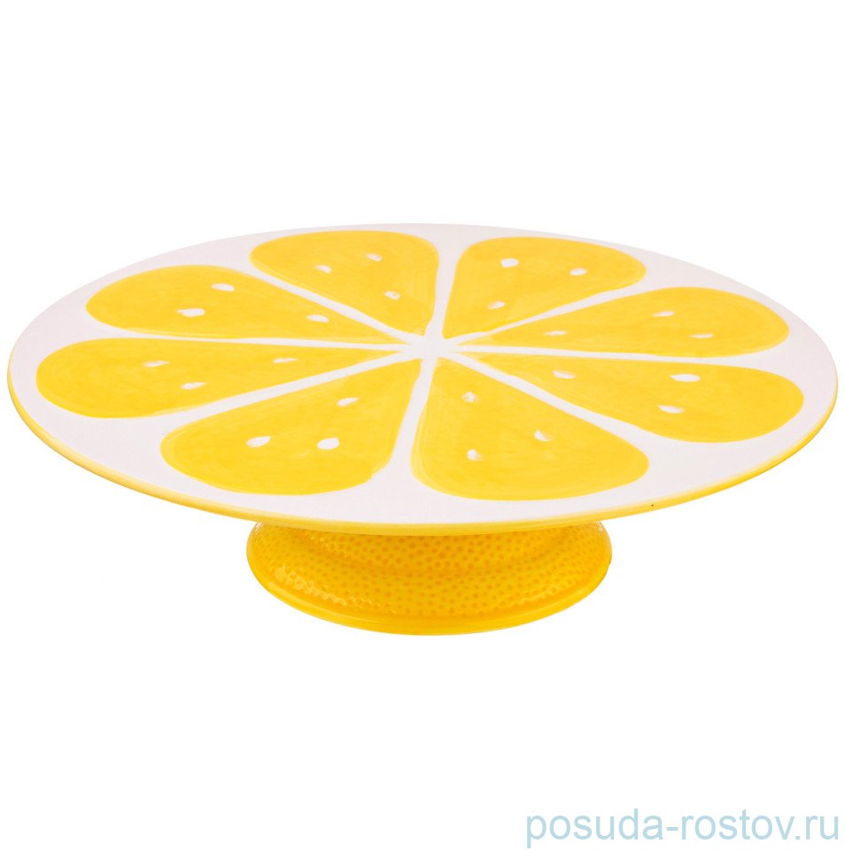 Тортница 31 х 31 х 8 см "Лимон" / 230667