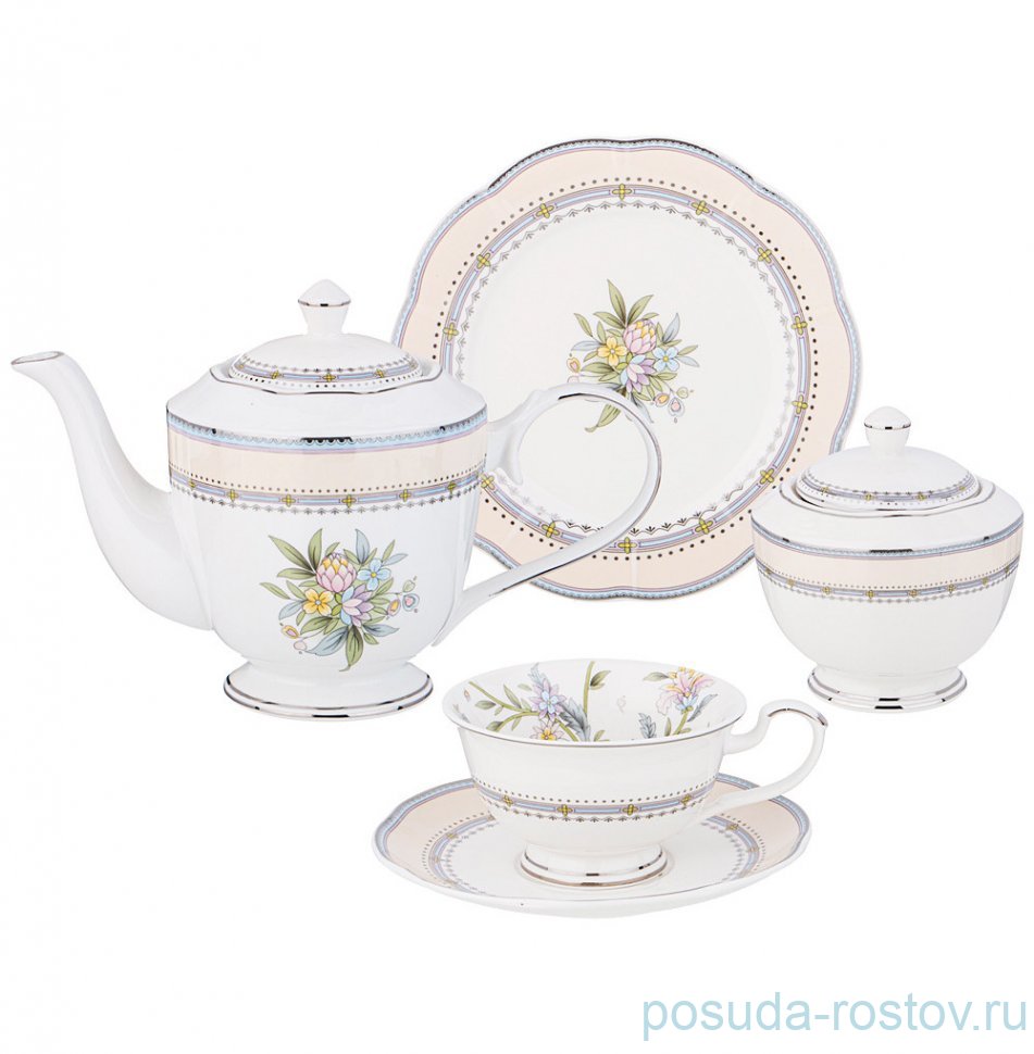 Чайный сервиз на 6 персон 20 предметов "Garden"  / 327965