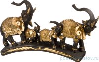 Фигурка 20 х 35 см &quot;Слоны со слонятами&quot; / 209478