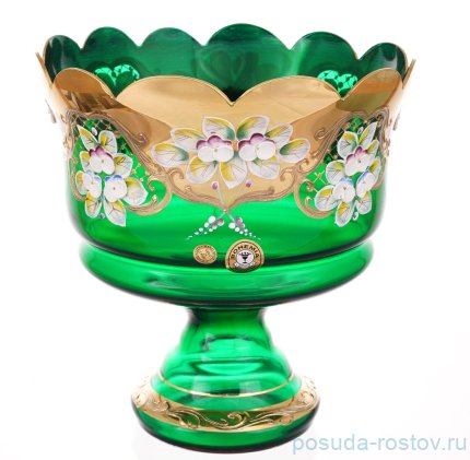 Конфетница 20 см н/н &quot;Лепка зеленая&quot; E-S / 147997