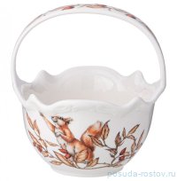 Конфетница 11,1 х 11,5 см с ручкой 200 мл &quot;Forest tale&quot; / 336509