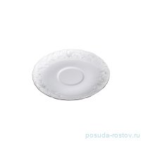 Набор блюдец 15,7 см 6 шт &quot;Рококо /Платиновый узор&quot; / 264443