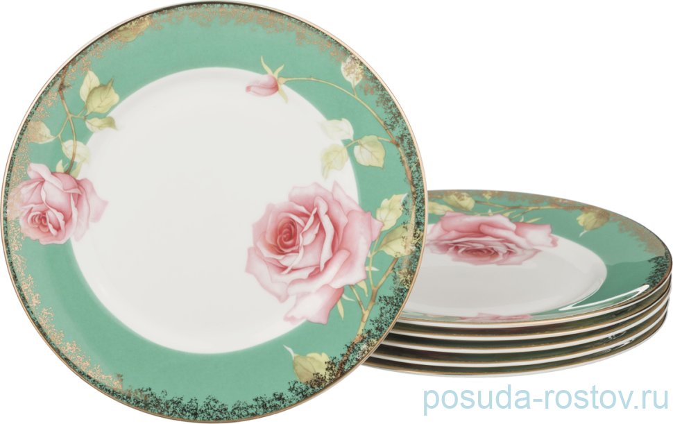 Набор тарелок 21 см 6 шт "амелия" / 187851 Набор тарелок 21 см 6 шт "амелия" / 187851