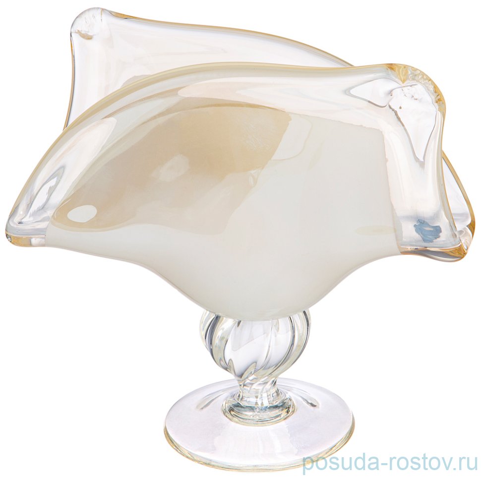 Салфетница 20 х 7,5 х 18 см "W. Cristal /Farfalla /Муранское стекло" / 228043 Салфетница 20 х 7,5 х 18 см "W. Cristal /Farfalla /Муранское стекло" / 228043