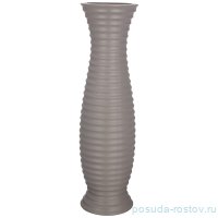 Ваза для цветов 58 см напольная &quot;Матовый коричневый&quot; / 233287