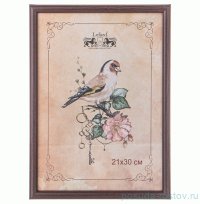 Фоторамка 21 х 30 см  /рамка коричневый / 329614