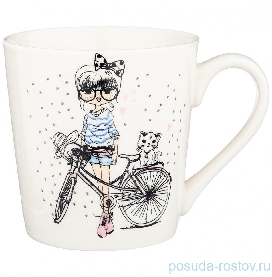 Кружка 350 мл "fashion princess" / 234858