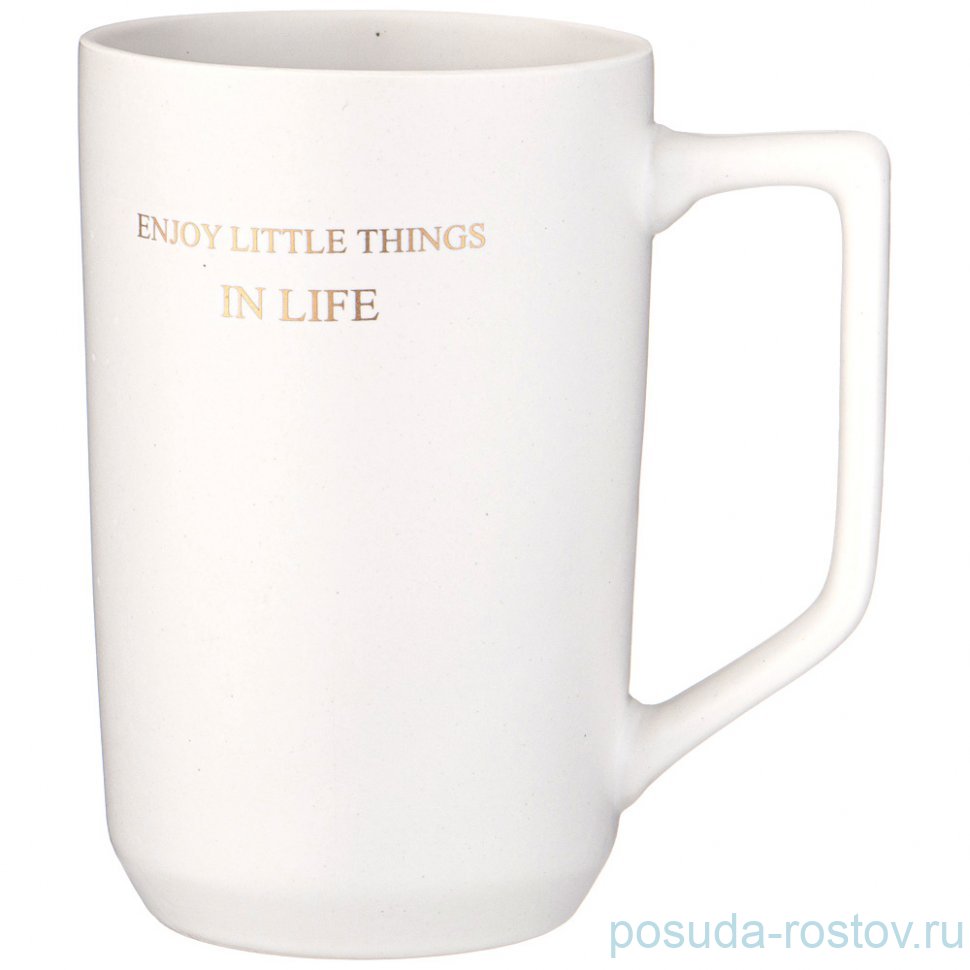 Кружка 540 мл "Positive /Enjoy little things in life" / 337448