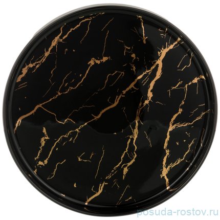 Набор тарелок 25,5 см 2 шт &quot;fantasy /чёрное&quot; / 206104