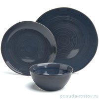 Набор посуды на 4 персоны 12 предметов синий &quot;Concept&quot; / 380061