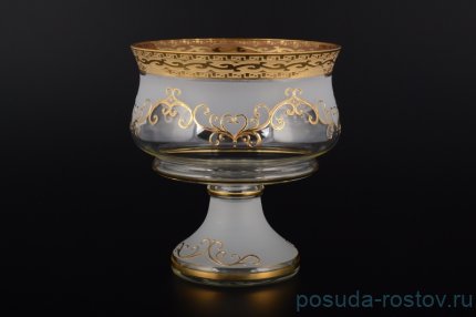 Ваза для конфет 17 см н/н &quot;Антик золото&quot; B-P / 093755