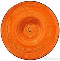 Тарелка 27 см глубокая оранжевая &quot;Spiral&quot; / 261582