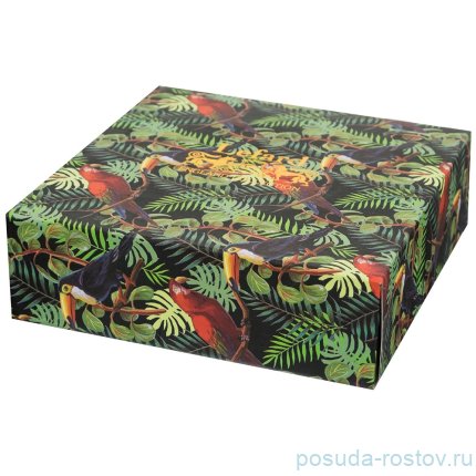 Набор тарелок 20 см 6 шт &quot;тропические птицы&quot; / 195033