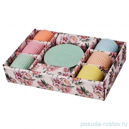 Набор чайных пар 220 мл 6 шт &quot;Эдельвейс&quot; / 187064