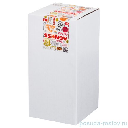 Ваза для цветов 25 см розовая &quot;Бабочки&quot; / 191979