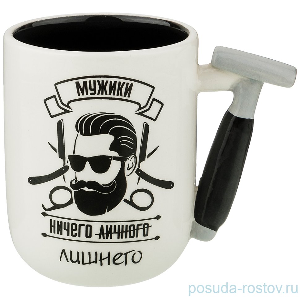 Кружка 330 мл "For man /Мужики ничего лишнего" / 207076