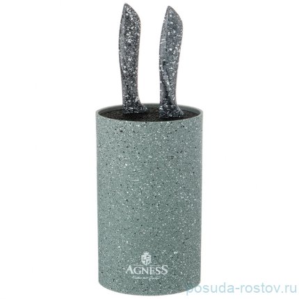 Подставка для ножей 11 х 18 см универсальная &quot;agness&quot; / 207769
