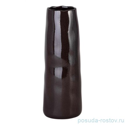 Ваза 11*11*25см цвет: черный / 361270