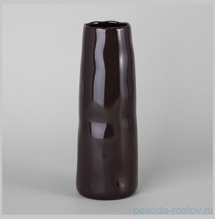 Ваза 11*11*25см цвет: черный / 361270