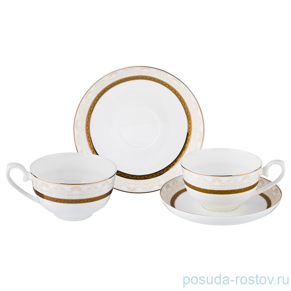 Набор чайных пар 250 мл 2 шт "сантини" / 187386 Набор чайных пар 250 мл 2 шт "сантини" / 187386