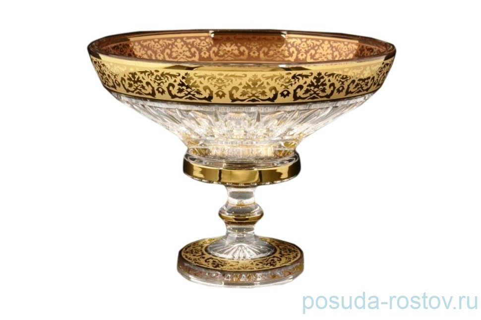 Фруктовница 35,5 см н/н "Max Crystal /Золото" / 110080