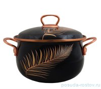 Кастрюля 18 см с крышкой 2 л &quot;Пачи /Элит класс&quot; черная / 200834
