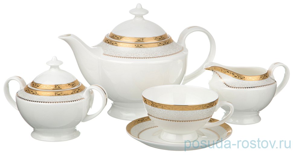 Чайный сервиз на 6 персон 15 предметов "Леди Джейн" / 230652 Чайный сервиз на 6 персон 15 предметов "Леди Джейн" / 230652