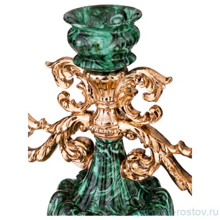 Подсвечник 32 х 12 см h-49 см 3-х рожковый / 199957